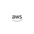 Logo da tecnologia de Banco de dados AWS, utilizada no desenvolvimento de projetos da Luby.
