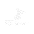 Logo da tecnologia Microsoft SQL Server, utilizada no desenvolvimento de projetos da Luby.