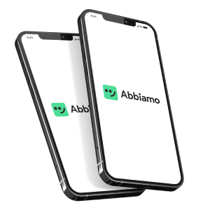 Mockup mobile do case da Abbiamo, cliente da Luby do segmento de logística.