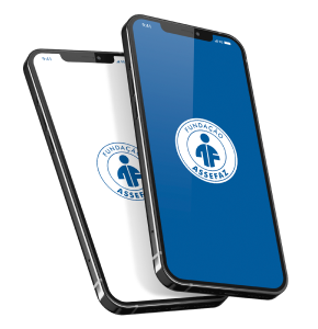 Mockup mobile da Assefaz, cliente da Luby do segmento de saúde.