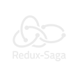 Logo da tecnologia Redux-Saga, utilizada no desenvolvimento de projetos da Luby.