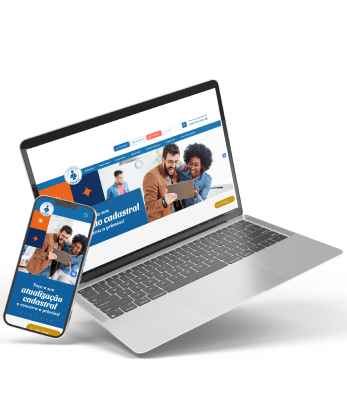 Mockup da Assefaz, cliente da Luby do segmento de saúde.