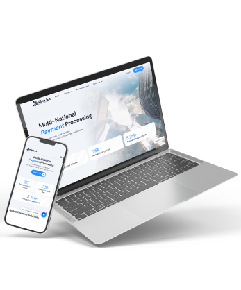 Mockup da OnlineIPS, cliente da Luby do segmento financeiro.