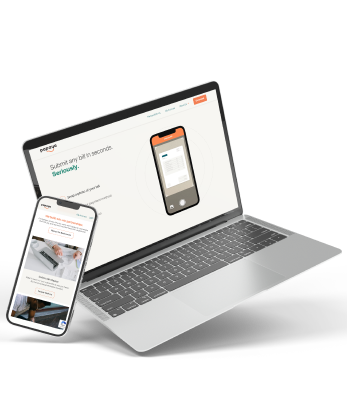 Mockup do Papaya, cliente da Luby do segmento financeiro.