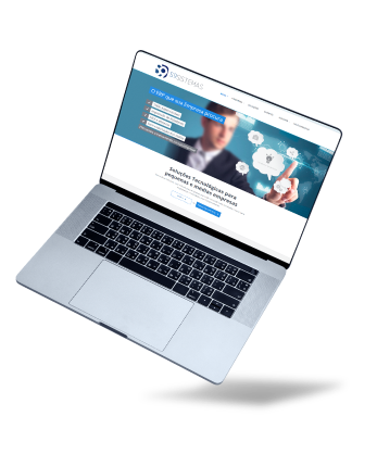 Mockup S9sistema, cliente da Luby.