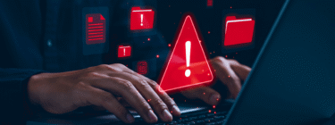 Ícone de atenção, simbolizando os erros na tokenização de ativos, tema do artigo da Luby.