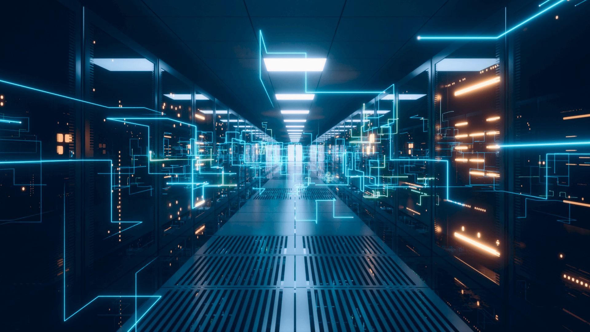 Imagem que mostra um banco com hardware, simbolizando a importância da infraestrutura digital.