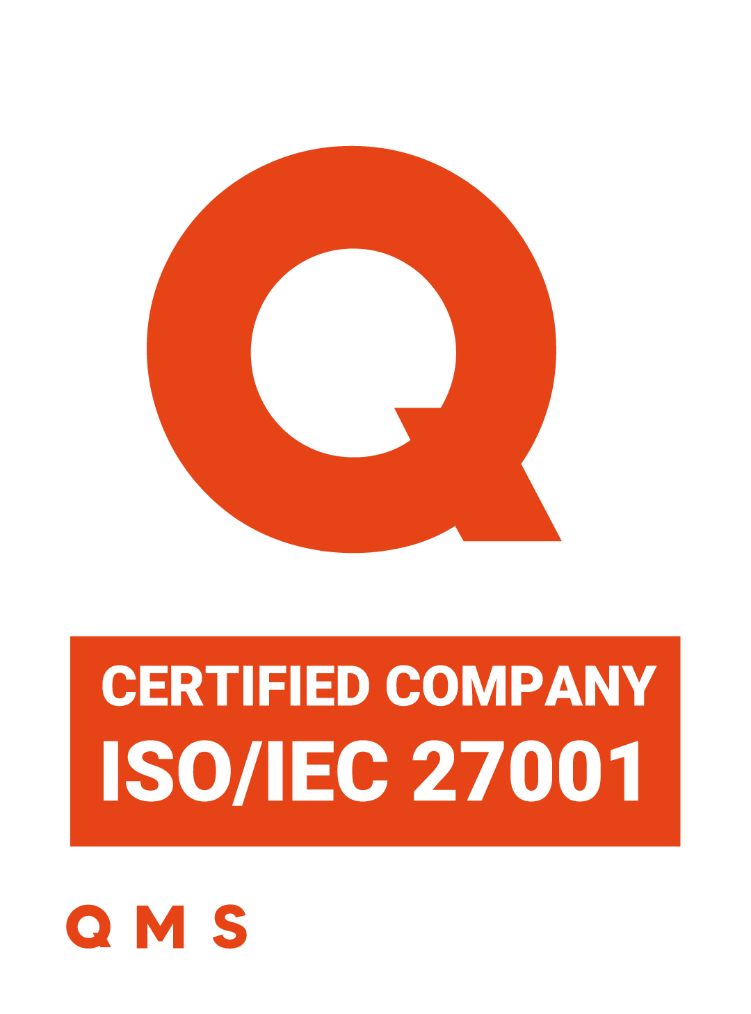 Selo ISO/IEC 27001:2022 - Luby Tecnologia - Certificado QMS-03125